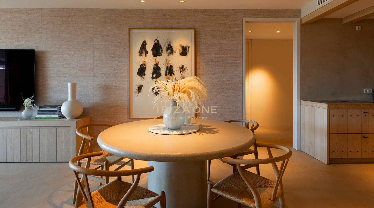 Uniek, luxe, modern dubbel appartement bestaande uit luxe penthouse en luxe begane grond appartement te koop, Ibiza, GERESERVEERD