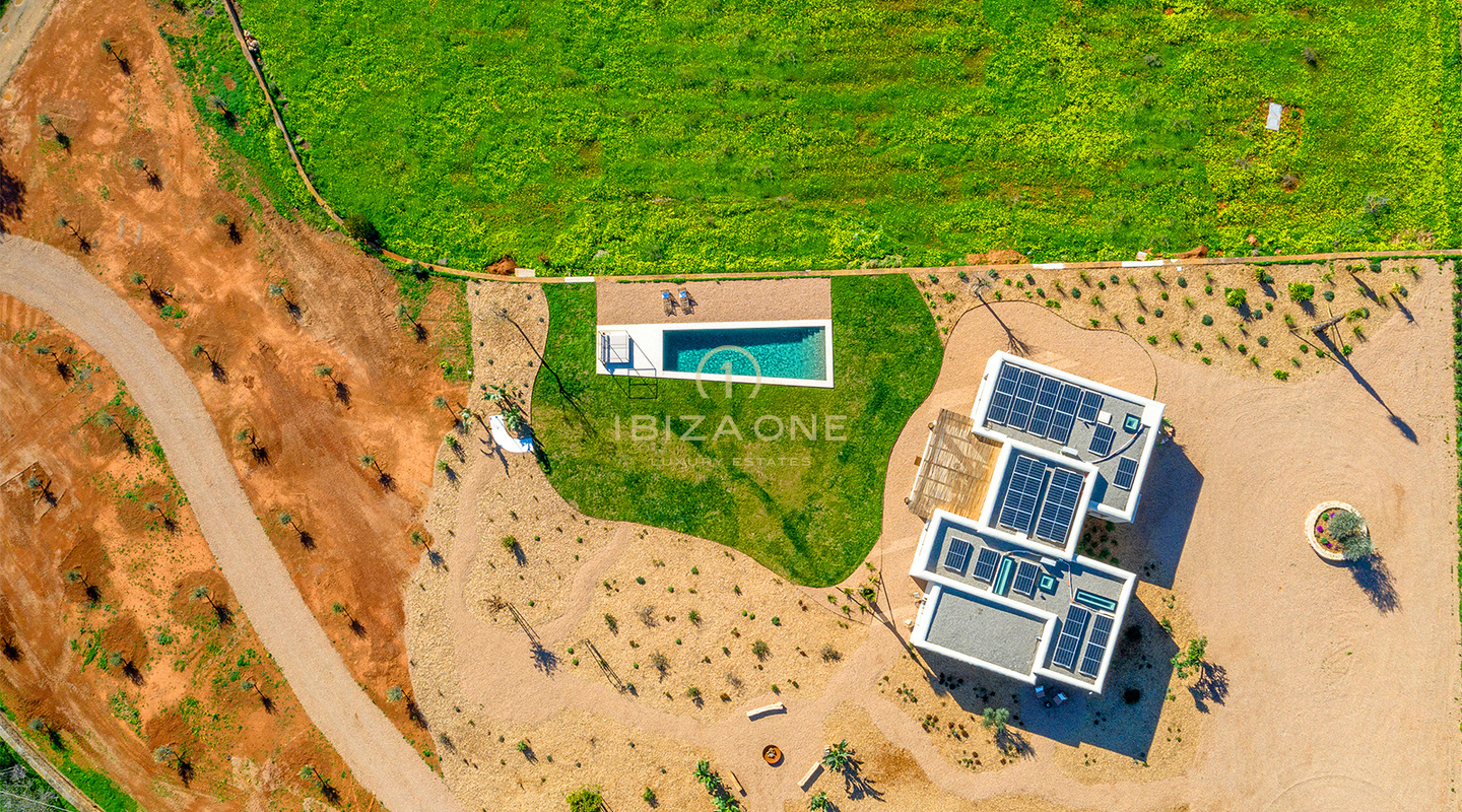 Exclusieve nieuwbouw luxe villa met gastenverblijf te koop, Ibiza