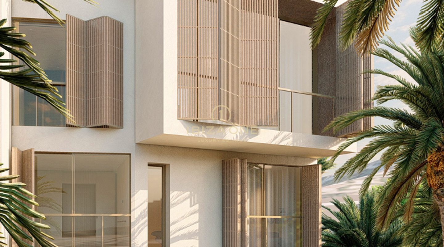 Modernes Luxus-Penthouse mit Pool und Garten in fußläufiger Entfernung zum Strand zu verkaufen, Ibiza