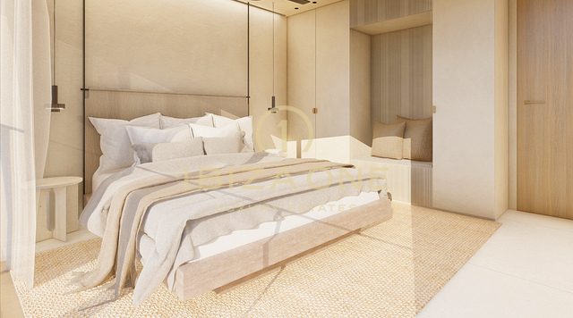 Penthouse de luxe moderne avec piscine et jardin à distance de marche de la plage à vendre, Ibiza