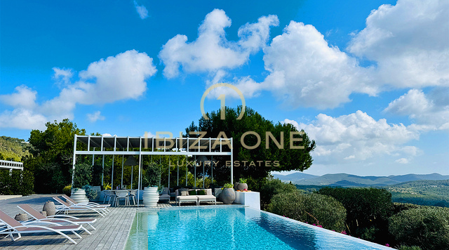 Lussuosa e squisita villa con spettacolare vista sul mare in affitto, Ibiza