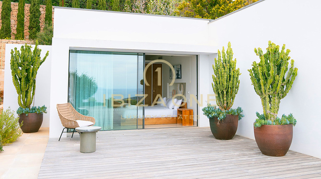 Lujosa y exquisita villa con espectaculares vistas al mar en alquiler, Ibiza