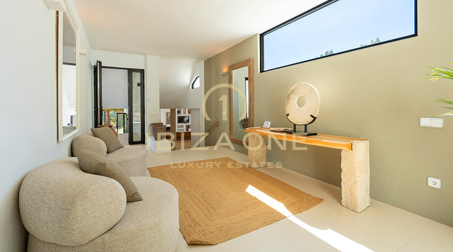 Splendida villa moderna di lusso con vista eccezionale sulle montagne e sul mare - In vendita a Sant Josep, Ibiza