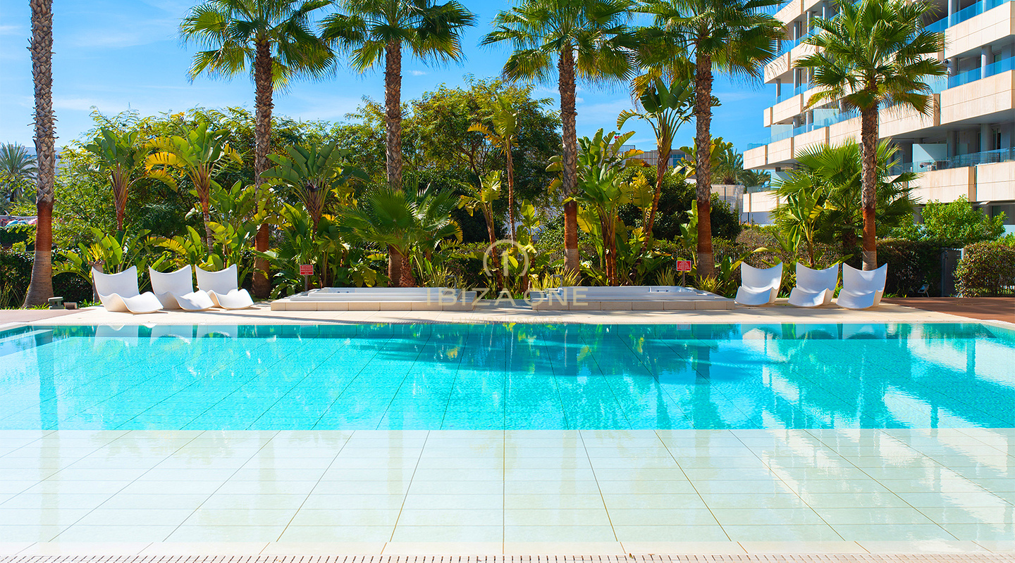 Stilvolle Luxuswohnung im renommierten Komplex WHITE ANGEL in bester Lage an der Marina Botafoch zu verkaufen – Stilvolle Luxuswohnung im renommierten Komplex WHITE ANGEL in bester Lage an der Marina Botafoch zu vermieten – Ibiza