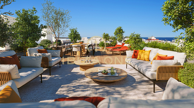 Luxuriöse Apartmentanlage mit Meerblick im Herzen von Santa Eulalia zu verkaufen, Ibiza