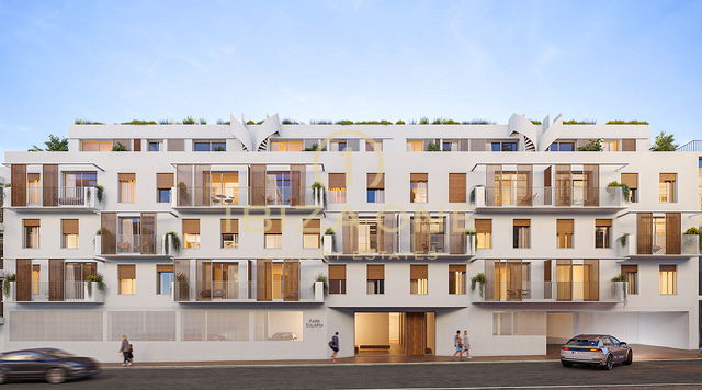 Complexe d'appartements de luxe avec vue sur la mer au cœur de Santa Eulalia à vendre, Ibiza
