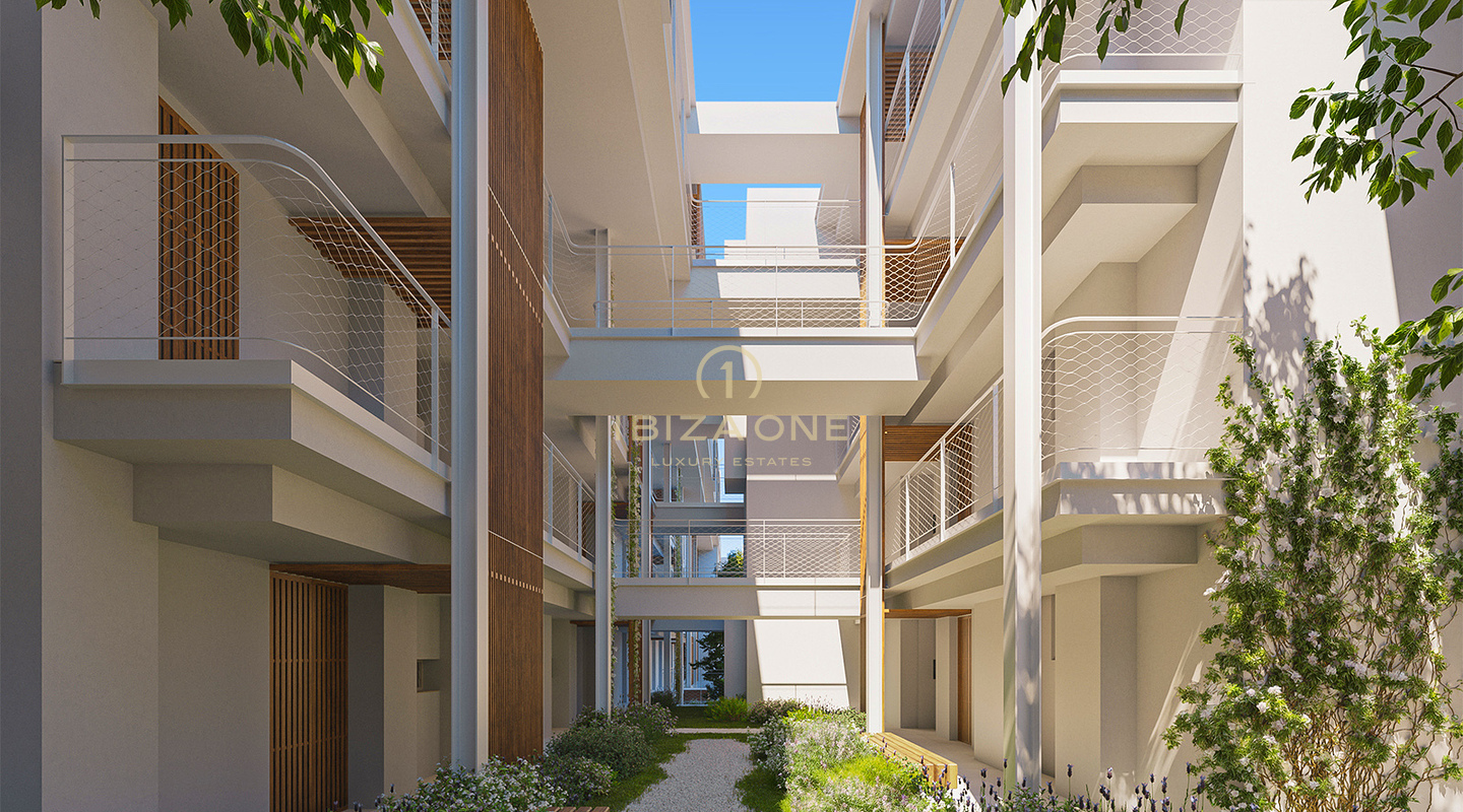 Complexe d'appartements de luxe avec vue sur la mer au cœur de Santa Eulalia à vendre, Ibiza
