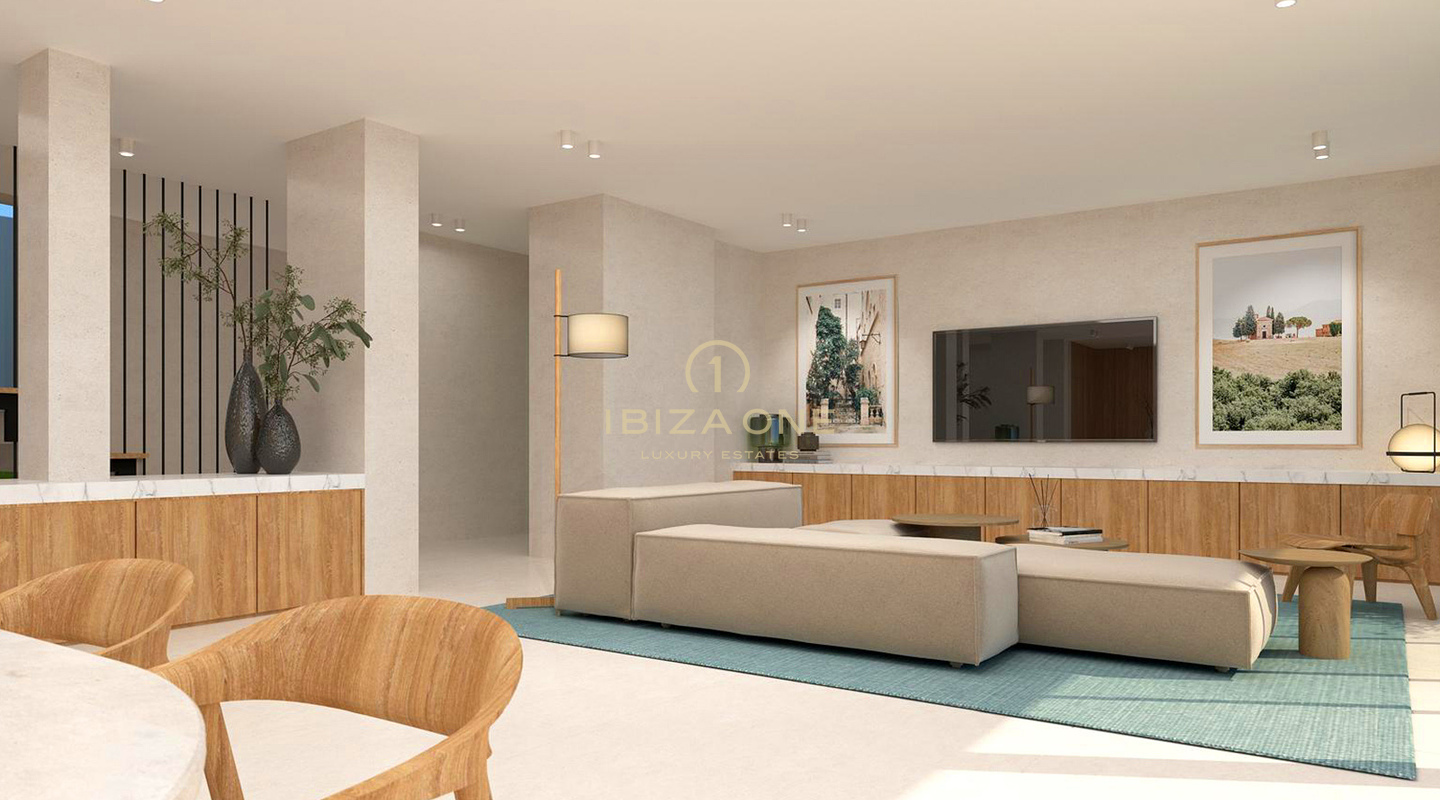 Villa in prima linea sul mare con vista mozzafiato sul mare e a pochi passi dalla spiaggia di Cap Marinet in vendita, Ibiza o solo terreno con licenza 2.950.000,-€