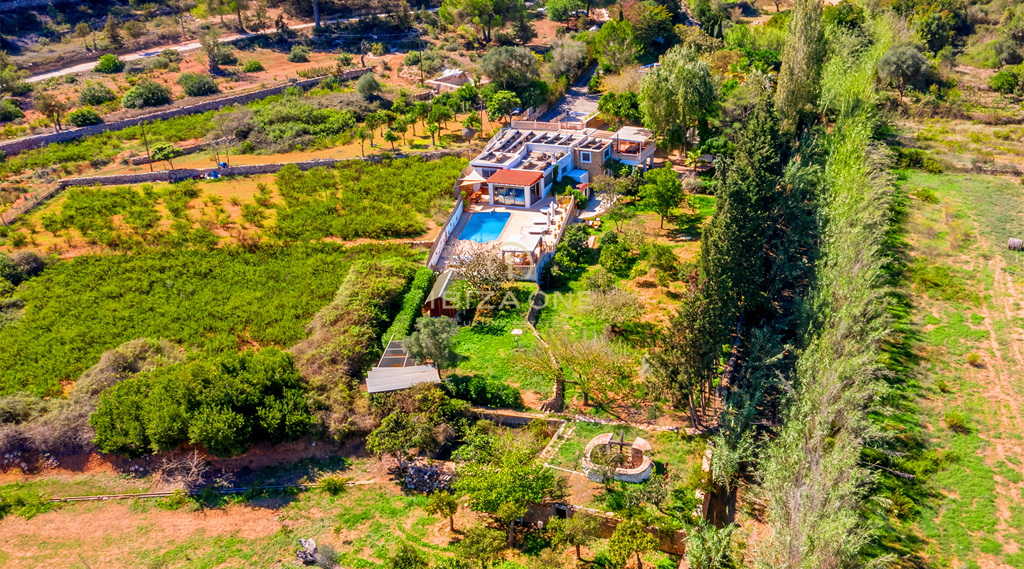 Authentique finca de luxe avec appartements d'invités et piscine à vendre, Ibiza