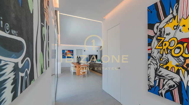Luxury villa with sea views and spectacular sunset views for rent, Ibiza