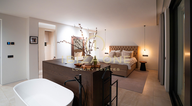 Esclusiva villa di lusso di design a Can Furnet con vista mozzafiato in vendita, Ibiza