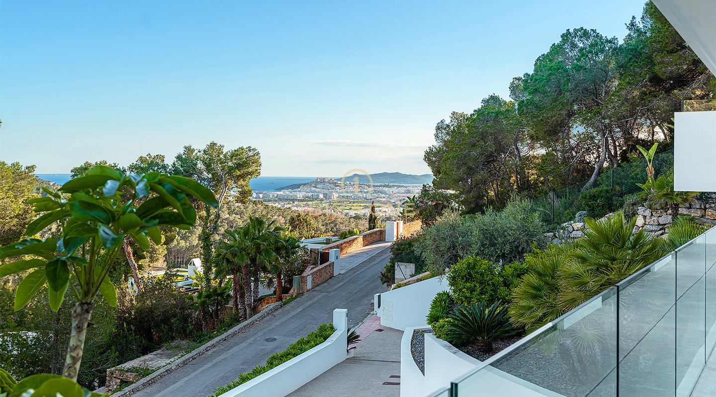 Exclusive luxury designer villa in Can Furnet with breathtaking views for sale, Ibiza