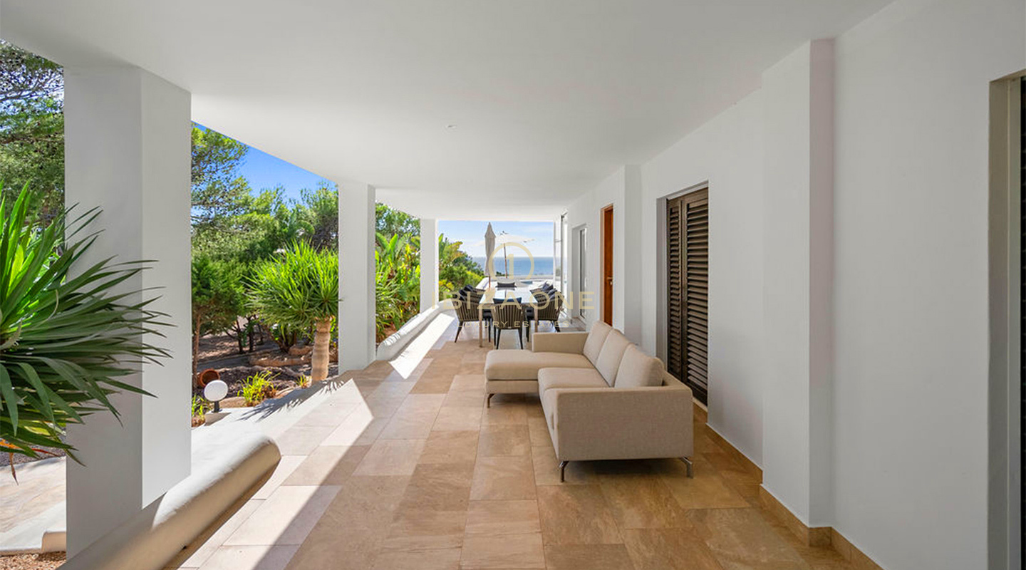 Ibiza Frontline Property met privétoegang tot de zee en uitzicht op de zonsondergang - Nu te koop, Ibiza