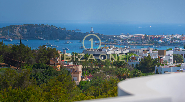 Villa de lujo, obra maestra arquitectónica de estilo Blakstad en venta en Ibiza