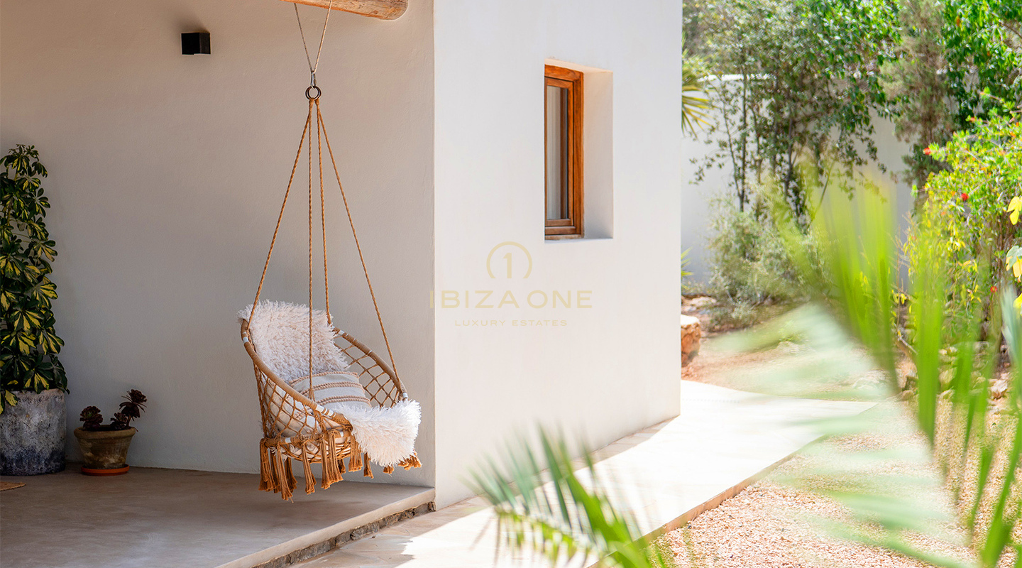 Stylish luxury bohemian villa with sunset views for sale, Ibiza