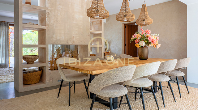 Stylish luxury bohemian villa with sunset views for sale, Ibiza