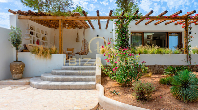 Stylish luxury bohemian villa with sunset views for sale, Ibiza