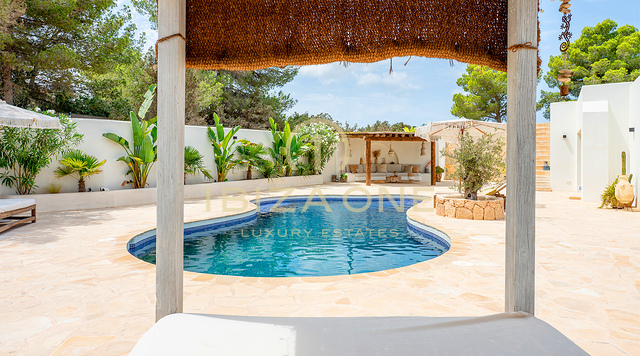 Stylish luxury bohemian villa with sunset views for sale, Ibiza