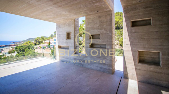 Villa de luxe moderne avec vue imprenable sur la mer à vendre, Ibiza