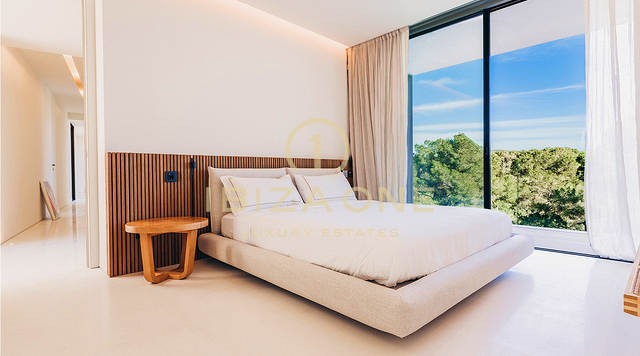 Moderne, luxe meesterwerkvilla in Vista Alegre te koop, Ibiza