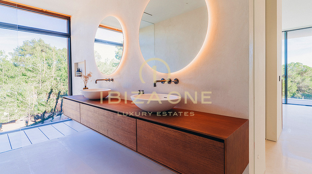 Moderne, luxe meesterwerkvilla in Vista Alegre te koop, Ibiza