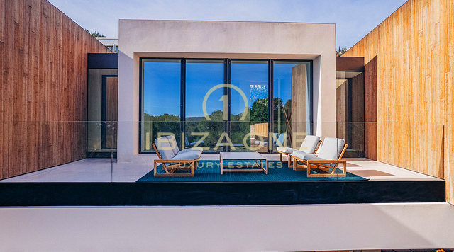 Zeitgenössische, luxuriöse Meisterwerk-Villa in Vista Alegre zu verkaufen, Ibiza