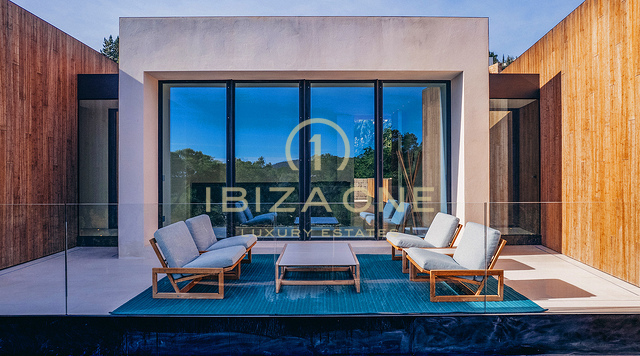 Moderne, luxe meesterwerkvilla in Vista Alegre te koop, Ibiza