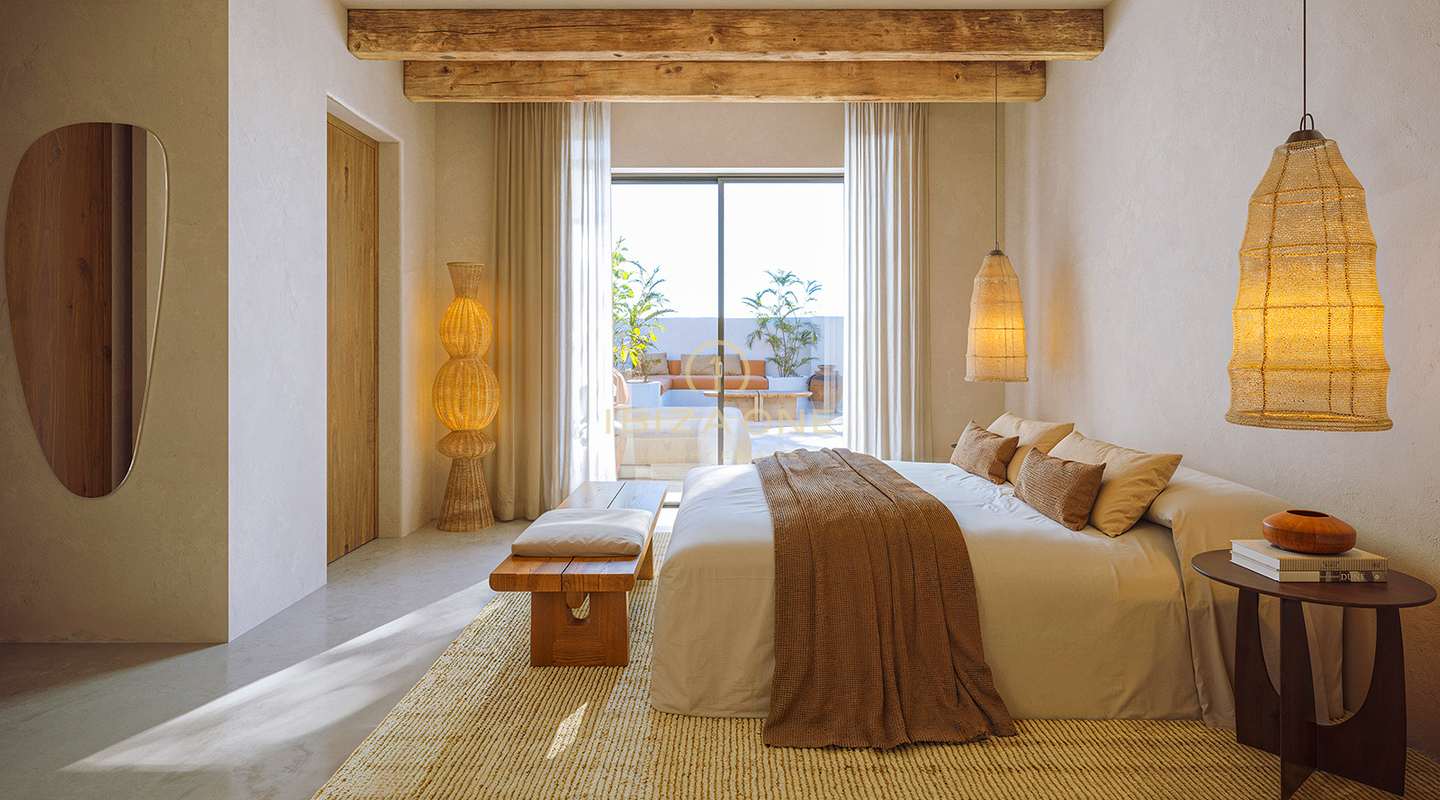 Luxe perceel met vergunning en 90% opgraving voltooid te koop in Roca Llisa, Ibiza