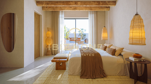 Luxe perceel met vergunning en 90% opgraving voltooid te koop in Roca Llisa, Ibiza