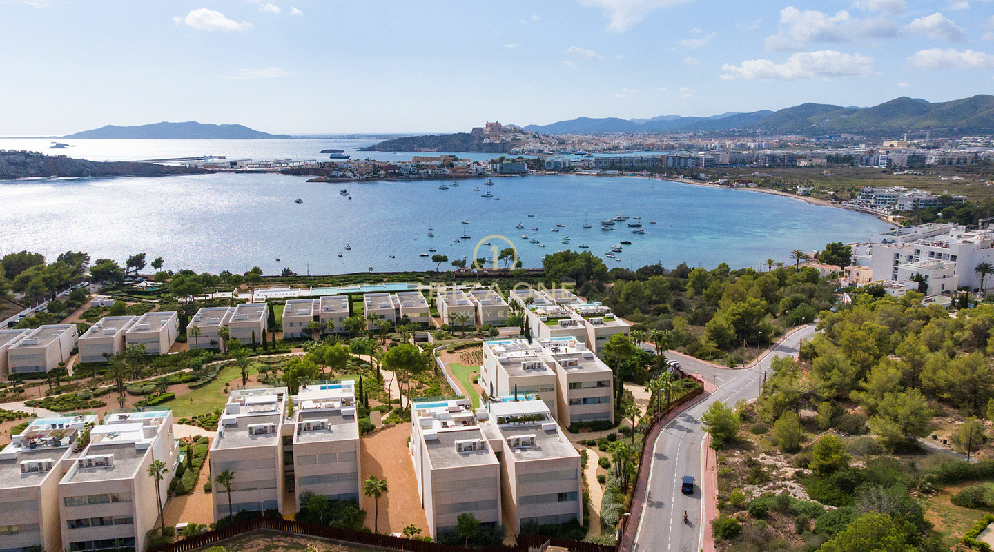 Exceptional Luxury Duplex Penthouse with Panoramic Sea Views for Sale – Es Pouet, Talamanca, Cap Martinet, Ibiza
