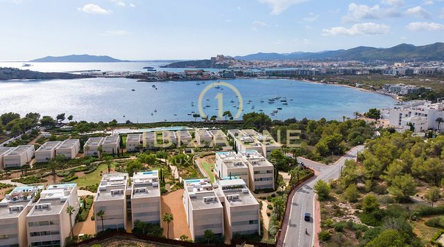 Penthouse duplex de luxe exceptionnel avec vue panoramique sur la mer à vendre – Es Pouet, Talamanca, Cap Martinet, Ibiza