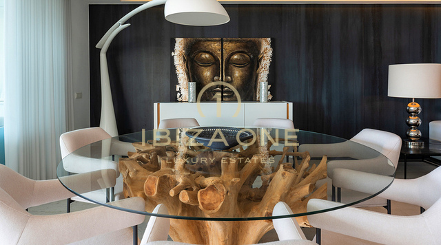 Exceptional Luxury Duplex Penthouse with Panoramic Sea Views for Sale – Es Pouet, Talamanca, Cap Martinet, Ibiza