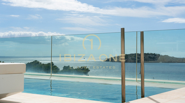 Penthouse duplex de luxe exceptionnel avec vue panoramique sur la mer à vendre – Es Pouet, Talamanca, Cap Martinet, Ibiza