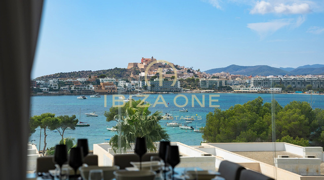 Exceptional Luxury Duplex Penthouse with Panoramic Sea Views for Sale – Es Pouet, Talamanca, Cap Martinet, Ibiza
