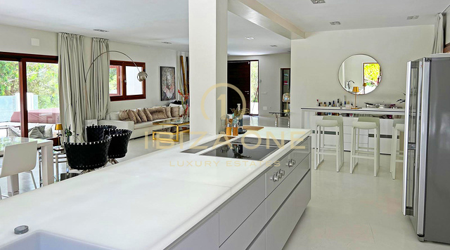Luxury Villa for Long-Term Rental near Bambuddha with Organic Pool and Total Privacy, Ibiza
