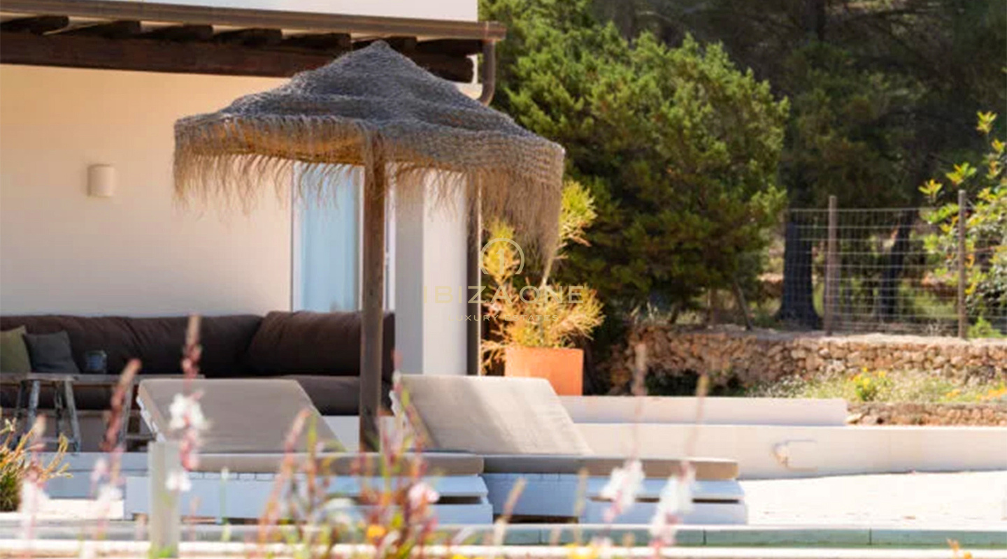 Magnifique propriété agricole de luxe dans un emplacement exceptionnel près de Santa Eulalia, Ibiza, à vendre.
