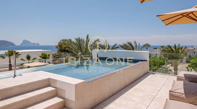 Exclusive Luxury Villa with Breathtaking Sea Views & Sunset Views Toward Es Vedrà For Sale, biza - Touristic Rental Licensein in Hand