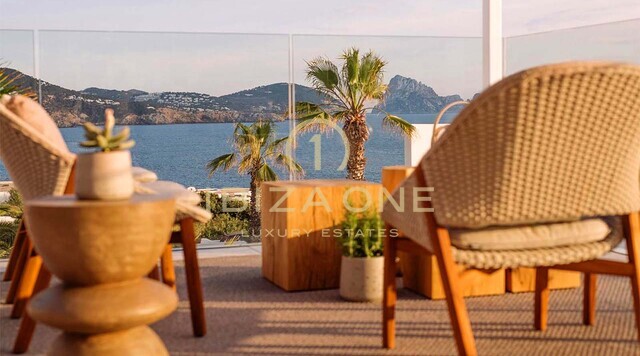 Exclusive Luxury Villa with Breathtaking Sea Views & Sunset Views Toward Es Vedrà For Sale, biza - Touristic Rental Licensein in Hand