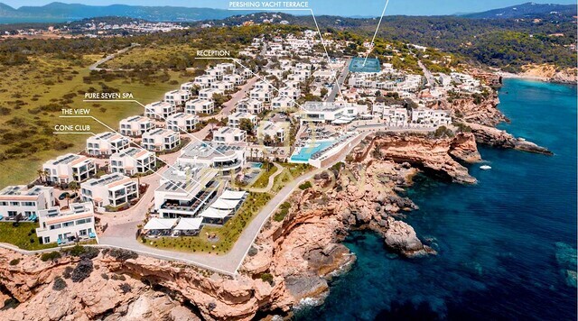 Exklusive Luxusvilla mit atemberaubendem Meerblick und Blick auf den Sonnenuntergang über Es Vedrà zu verkaufen, Ibiza – touristische Vermietungslizenz