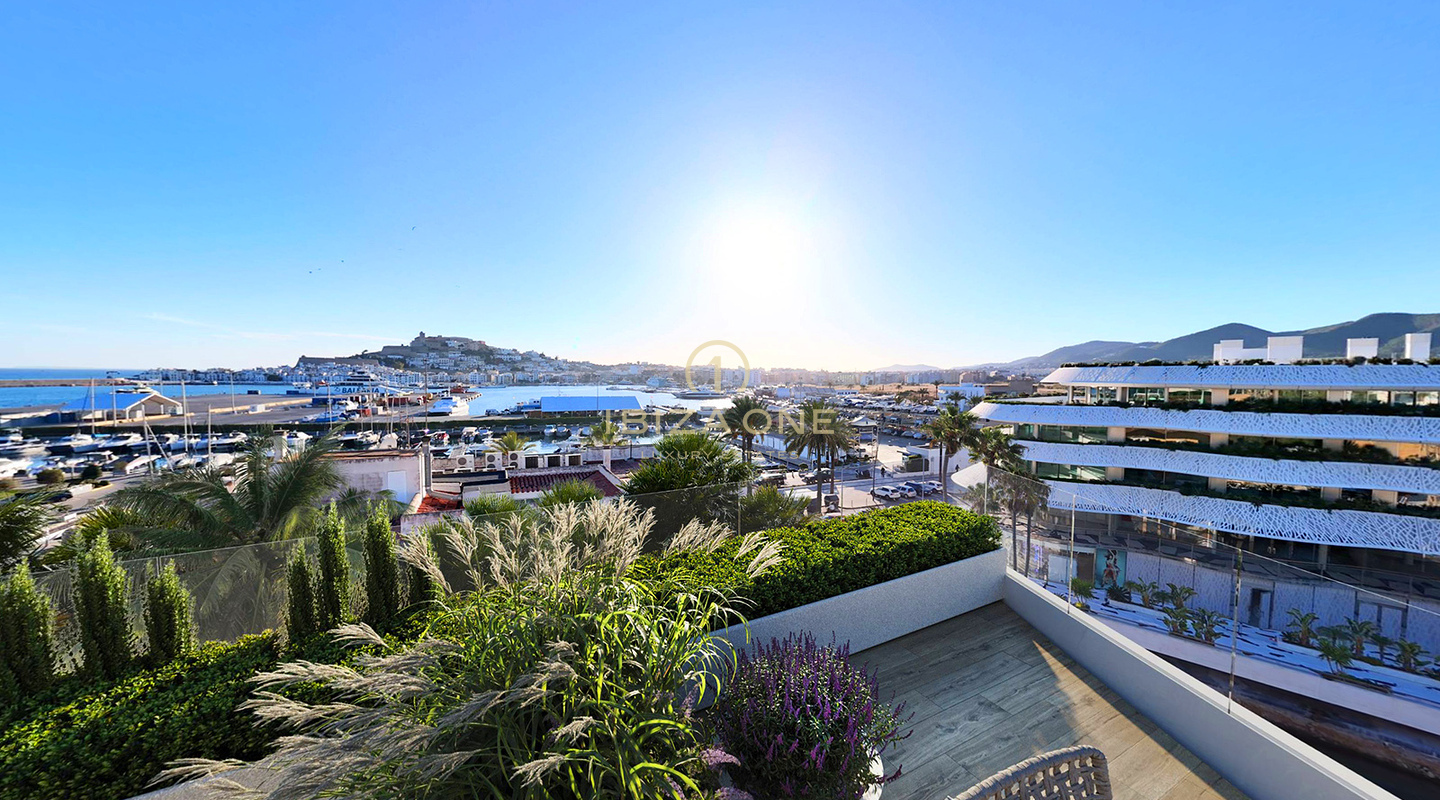Apartamentos de lujo súper modernos con vistas panorámicas al mar inigualables y vistas a Dalt Vila en venta – The N Residences Ibiza - Desde 830.000 € hasta 4.500.000 €
