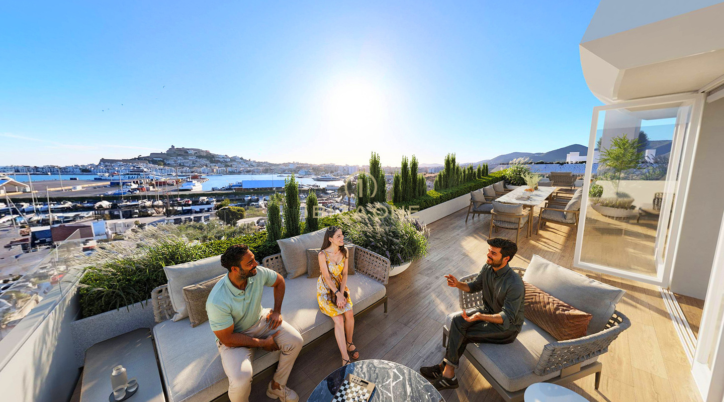 Apartamentos de lujo súper modernos con vistas panorámicas al mar inigualables y vistas a Dalt Vila en venta – The N Residences Ibiza - Desde 830.000 € hasta 4.500.000 €