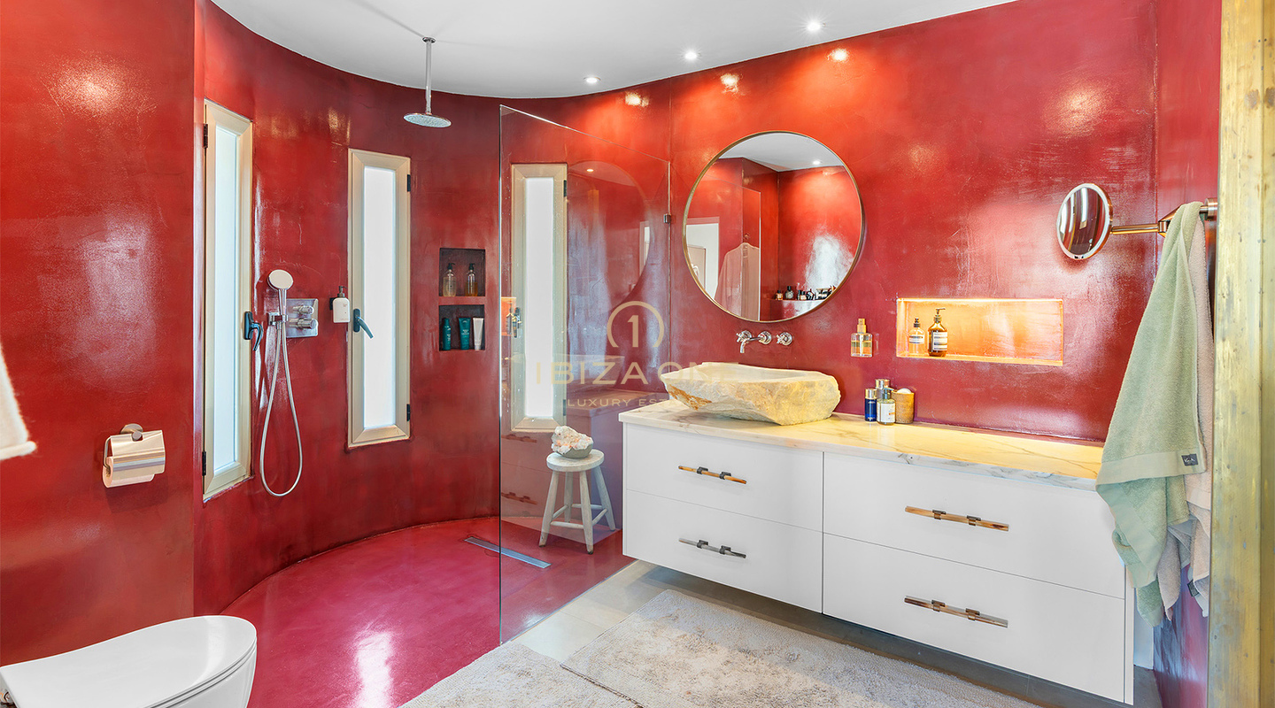 Charming Luxury Finca with Padel Court in a Green & Peaceful Setting For Sale in Ibiza