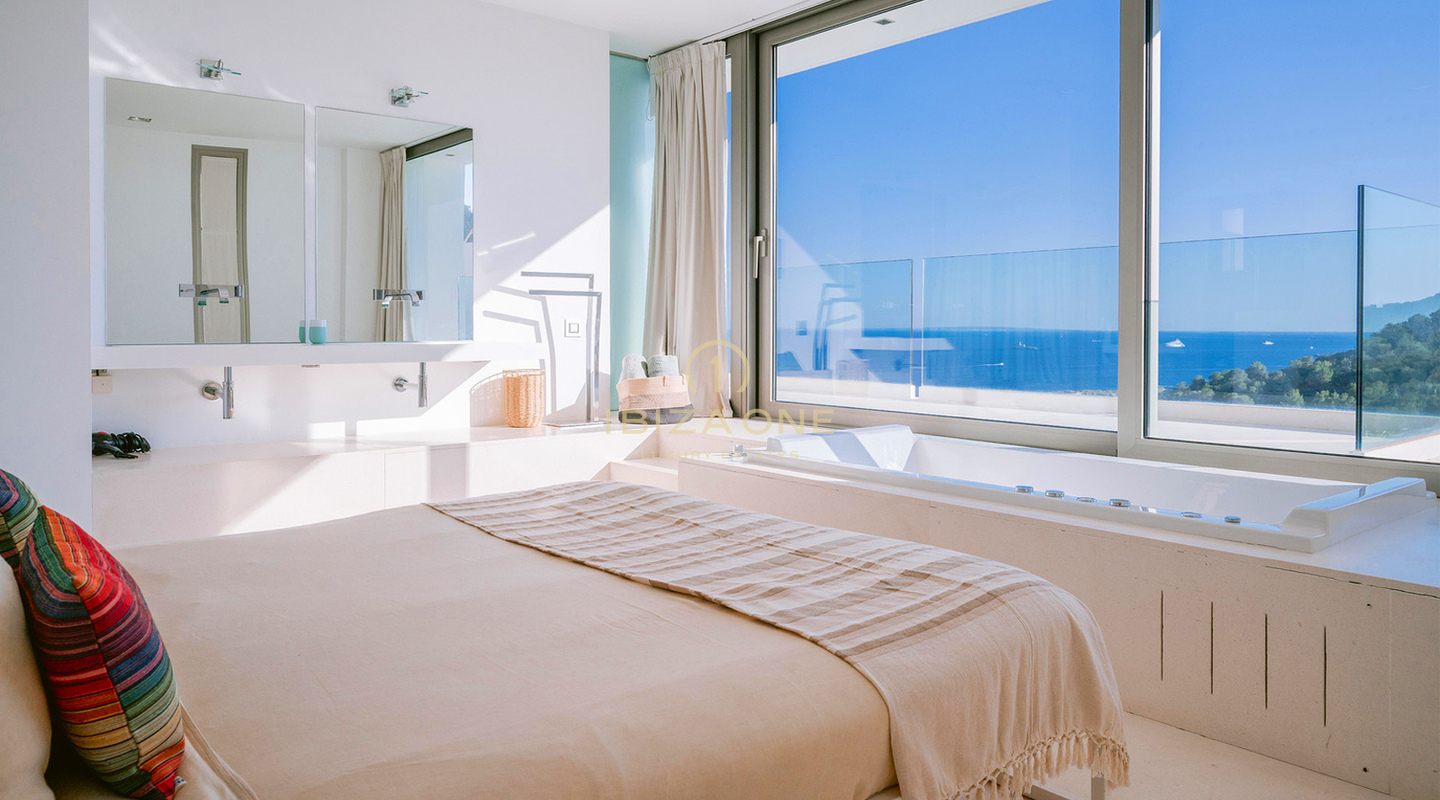 Spacious Luxury Villa with Spectacular Sea Views Next to Ibiza’s Only Golf Course For Sale in Roca Llisa