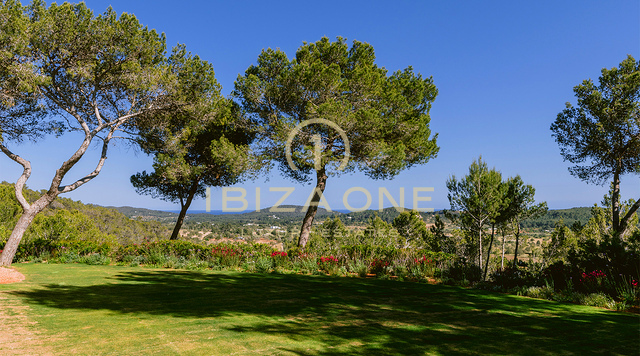 Villa di lusso adatta alle famiglie con vista sul mare in affitto vicino a San Lorenzo, Ibiza - Piscina di acqua salata, Guest House, Privacy