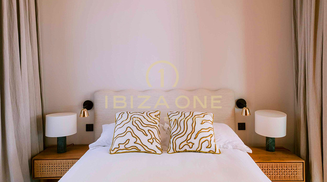 Family-Friendly Luxury Villa with Sea Views for Rent close to San Lorenzo, Ibiza – Saltwater Pool, Guest House, Privacy