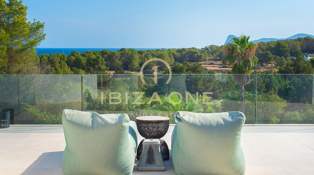 Villa di lusso in vendita sulla costa occidentale di Ibiza - Vista panoramica sul mare vicino a Cala Bassa e Cala Comte, Ibiza