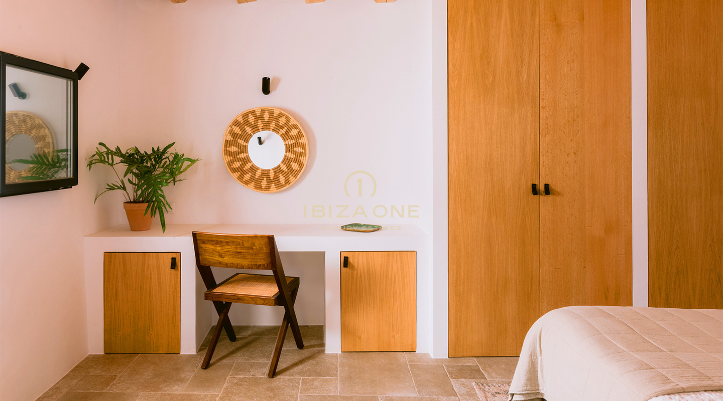 Villa de luxe unique au charme bohème chic avec maison d'hôtes – À vendre à Sant Jordi, Ibiza