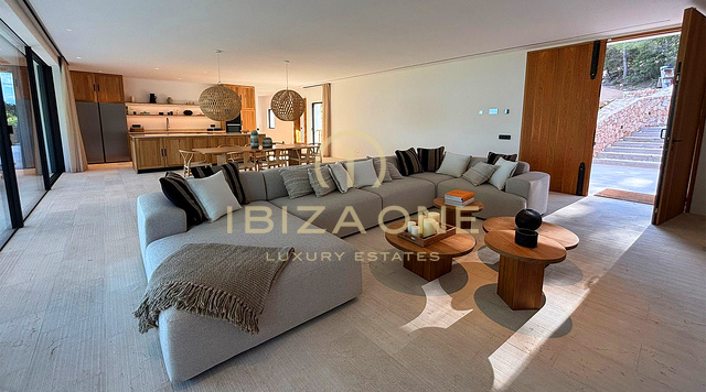 Ultra-privates Luxus-Refugium auf Ibiza mit endlosem Meerblick und goldenen Sonnenuntergängen in San Agustí, Ibiza zu verkaufen