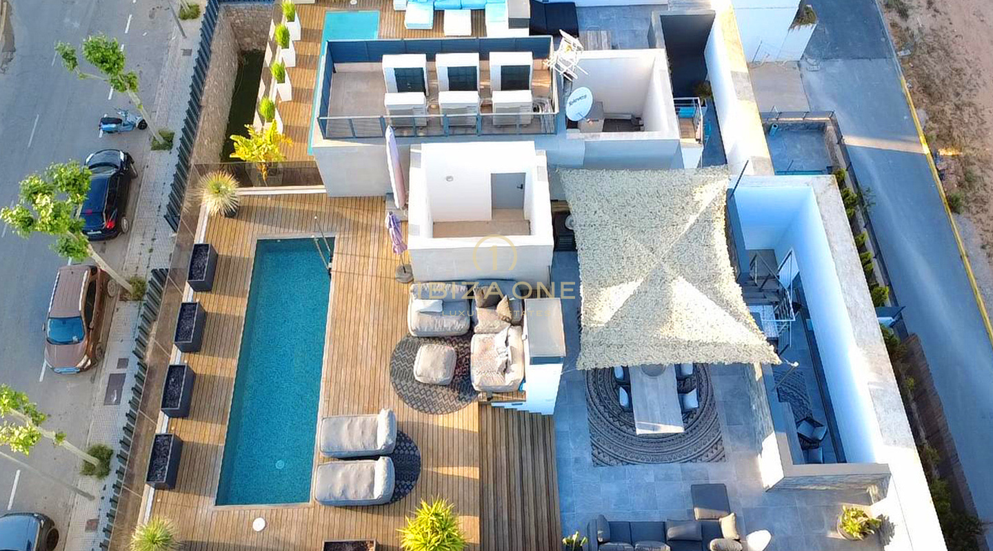 Attico di lusso moderno con ampia terrazza, finiture di pregio e posizione privilegiata vicino a Talamanca in vendita, Ibiza - Attico di lusso moderno con ampia terrazza, finiture di pregio e posizione privilegiata vicino a Talamanca in affitto, Ibiza
