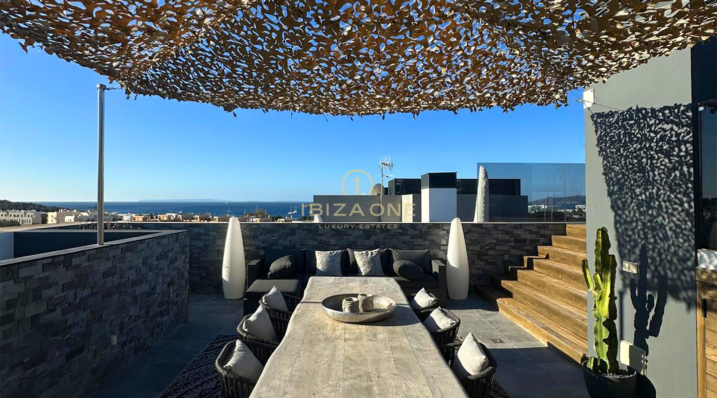 Modern Luxury Penthouse with Large Terrace, Premium Finishes & Prime Location near Talamanca for Sale, Ibiza - Modern Luxury Penthouse with Large Terrace, Premium Finishes & Prime Location near Talamanca for Rent, Ibiza
